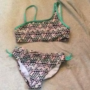 Girls two piece swimsuit